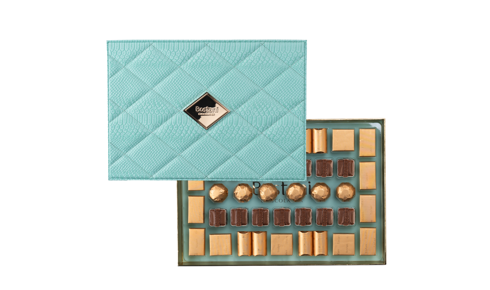 Tiffany Angle Leathered Box Big