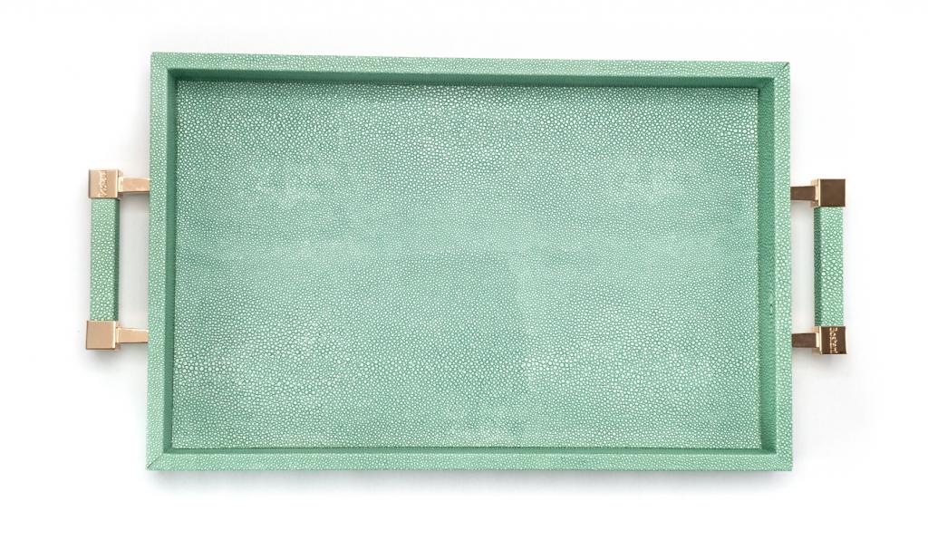 Get Well Soon Tiffany Tray Small leathered 