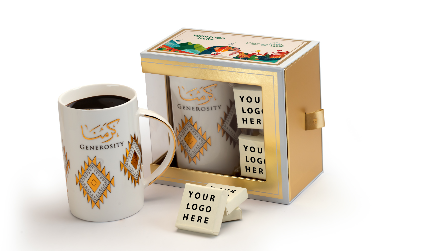 Our Generosity Big Mug In A Gold Box