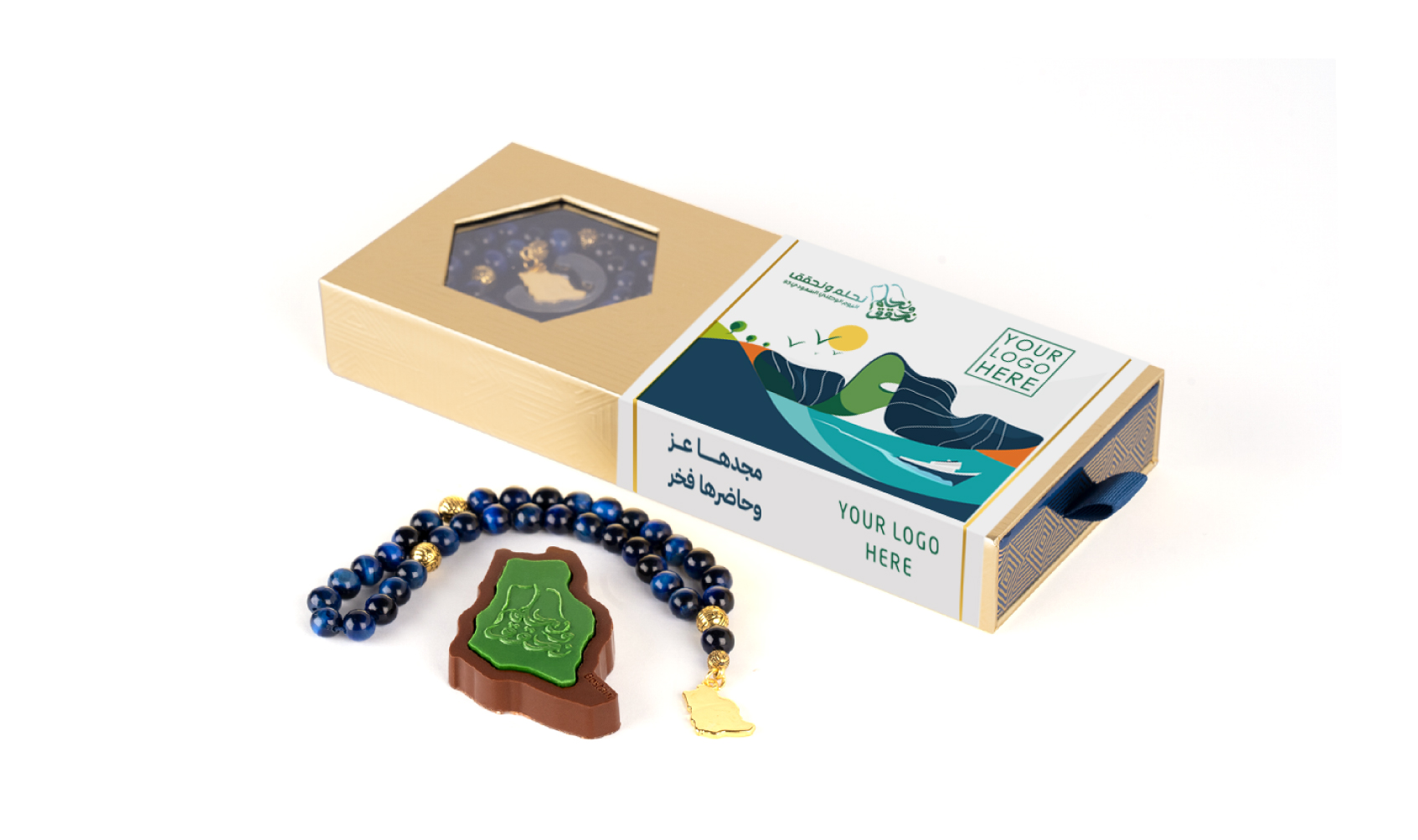 National Day Rosary Box Blue