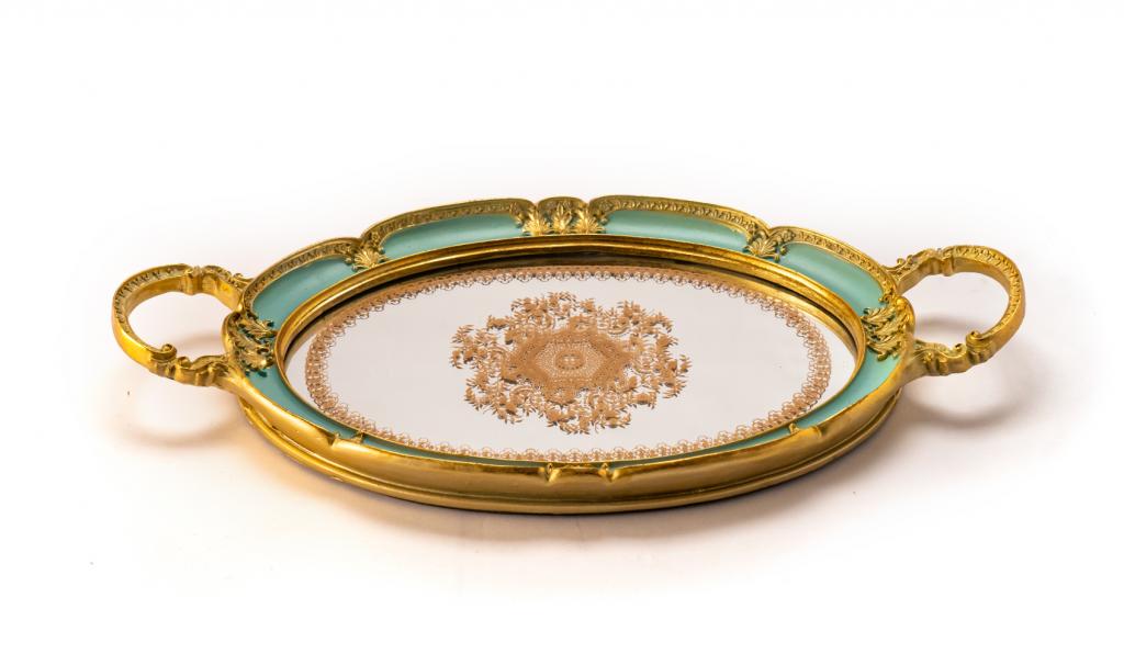 Mix Chocolate Small Tiffany Metal Tray