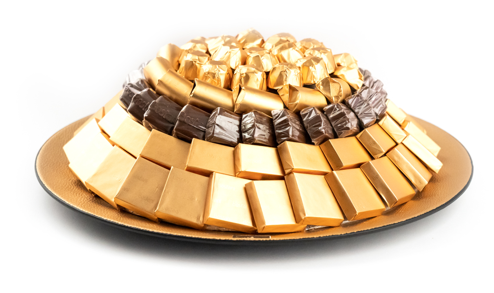 Mix Chocolate Tray Big Gold