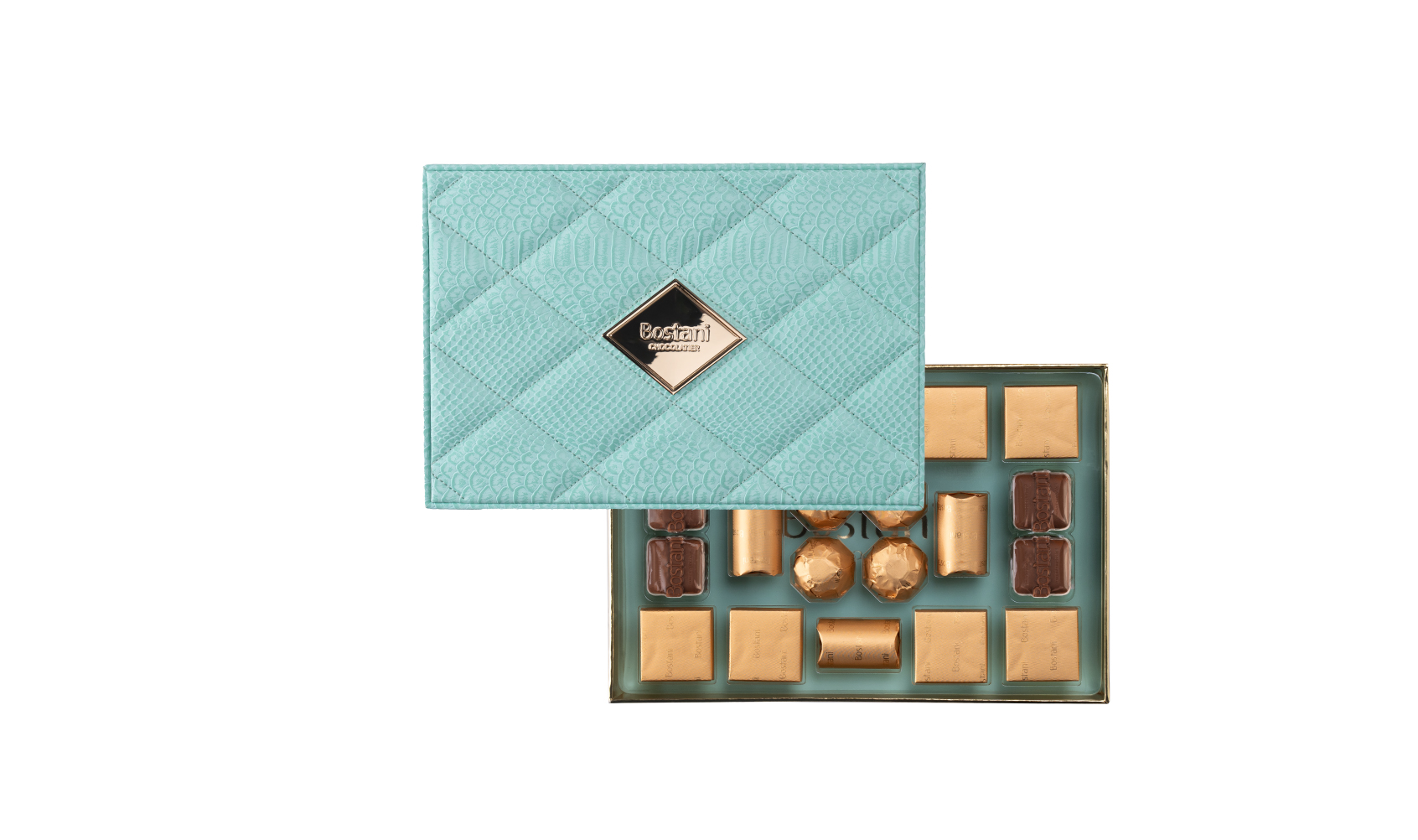 Tiffany Angle Leathered Box Small