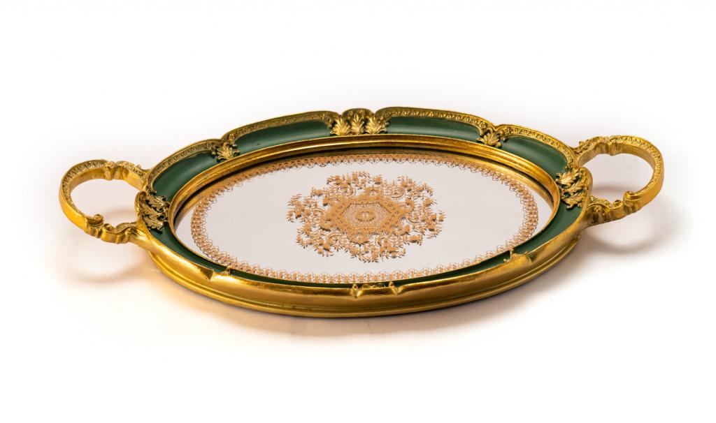 Congratulations Metal Tray Green Small